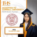 Congratulations to Noa on her acceptance to Cornell University. 이미지