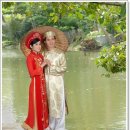 베트남웨딩포토-베트남의 전통혼례복 웨딩사진 이미지