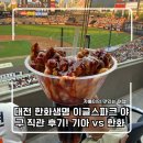 자담치킨석현점 | 대전 한화생명 이글스파크 야구 직관 후기! 기아 vs 한화 (feat. 자담치킨 홈런컵 먹방)