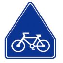 자전거 전용 표지판 이미지