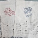 2025년 패브릭 캘린더 만들기 이미지