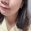 30대여자생일선물 추천 리에 Lier 원터치귀걸이 화이트골드 깔끔해