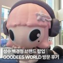 성수 백경정 브랜드 구디즈 월드 팝업 | 무신사 메가스토어 성수 GOODEES WORLD 방문 후기