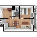 롯데캐슬 아파트 건너편 버스정류장 이미지