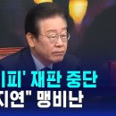 이재명 대북송금 재판 방해와 윤석열 탄핵심판 재판 방해 똑같다. 결론 둘다 손잡고 감옥가는 것이 정답이다. 이미지