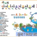 제14회 앙성탄산온천휴양축제 -2011년 6월3일 ~ 6월5일 (앙성온천광장) 이미지