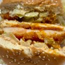 (주)롯데리아엔제리너스광주 | 롯데리아 청양 바삭 통새우버거 내돈내산 칼로리 영양성분 맵찔이 솔직후기