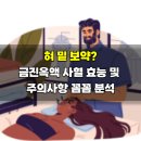 혀 밑 보약? 금진옥액 사혈 효능 및 주의사항 꼼꼼 분석