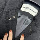 블랙우먼짐 | [INSILENCE] 가을 겨울 하객룩 추천 인사일런스 우먼 스터드 트위드 자켓