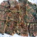 돼지감자랑 도토리가루 넣은 야채부침개 이미지