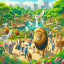 시간의 정원: 텐노지(Tennoji)에서의 과거와 현재의 조우