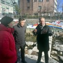 정릉천 제방 이미지