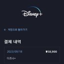 디즈니플러스 1년 프로모션 3명 이미지