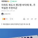 아파트 복도서 男2명 바닥에 휙…주먹질한 주한미군 이미지