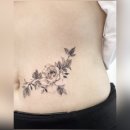골반타투 허리타투 후기 속 돋보이는 스타일