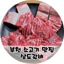 삼도숯불갈비식당 | 부천 고기집 삼도갈비 소고기가 맛있는 룸식당 소갈비 후기
