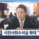 "국민과 직접 소통" 강조…시민사회수석실 확대·개편한다 이미지