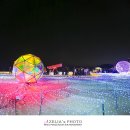 빛나는 파도의 춤 빛 이미지