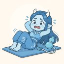 운동하는 애니깨비들! (이모티콘 준비중!) 이미지