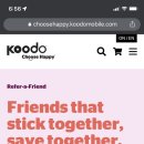 Koodo Referral Code $25 off Bill 이미지