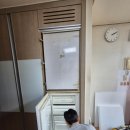 부평마이빌점 | 오피스텔 빌트인 냉장고 철거, 높은 다용도수납장 키큰 책장으로 리폼한 후기