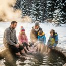 석모도 힐링공원 | 바다 노을까지 즐기는 겨울 힐링 여행지, 강화 석모도 미네랄 온천