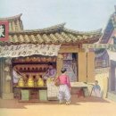 영국 화가 '엘리자베스 키스'가 그린 한국, 한국인 이미지