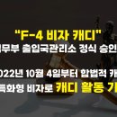 [안내진행] F4 동포비자 "법무부" 합법적 캐디 진행과정!!! 이미지