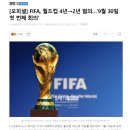[오피셜] FIFA, 월드컵 4년→2년 협의…'9월 30일 첫 번째 회의' 이미지