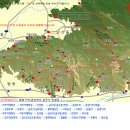 남산 경주 금오산 금오봉 고위봉 산행지도 이미지