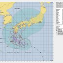 매우 강 세력으로 북상 중인 10호 태풍 ＜산산＞ 예상 경로도 업데이트 이미지