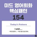 [중급편 154] 'I wish / [S V~]'(S주어가 V동사하면 좋겠어/S주어가 V동사하면 좋(았)을텐데) 이미지