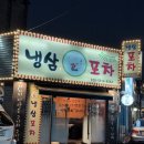 야식 끝판왕 찾았다! 분위기까지 완벽했던 냉삼포차 본점 후기