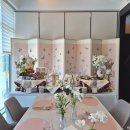 (주)해오름 | 일산 해오름 한정식 돌잔치, 꽃으로 빛이 난 돌상 후기