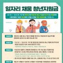 제조업 취업 청년, 올해 ｢일자리 채움 청년지원금｣ 200만원을 지원 이미지