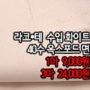 [mj40413-5549]라코*테 수입 화이트 40수 옥스포드면 이미지