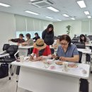 칠암도서관 | [김해부산출강] 칠암도서관 민화 원데이클래스 진행 후기｜복숭아 민화로 그리는 건강과 장수의 기원