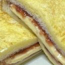 딸기잼 치즈 프렌치토스트 만들기 간단한아침메뉴 아이들간식 추천 이미지