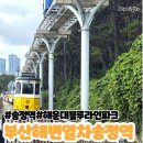 석송정 | 부산 이색여행 송정역 해운대블루라인파크 해변열차 후기