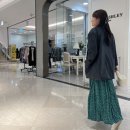 <b>리지랄</b><b>닷컴</b> 드레이프 롱 스커트 데일리룩 코디