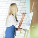 서양화(연필파스텔화) 이미지