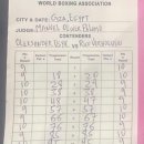 복싱 챔피언 우식 vs 킥복싱 챔피언 리코 복싱결과 이미지