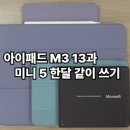 마소농장 | 아이패드 M3 13한달 사용, 아이패드 미니 5 상호 보완적 관계