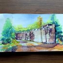 추억을 그리는 어반스케치 이미지