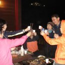 섬진강 솔밭이 보이는 풍경 이미지