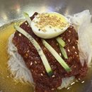 지숙봉멸치국수꼬마김밥 | 비빔냉면 간장제육 꼬마김밥 점심 후기 - 삼청동멸치국수