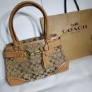 A0771 | 재팬딜리버리 코치 시그니처 캐리올 핸드백 사첼 C0773-10507 구매대행 후기
