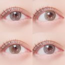 올리브(olive)PC | 젬아워렌즈 키오네 KHIONE 13.3 mm 그레이 &amp; 올리브 눈 결정체 디자인