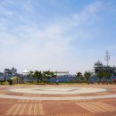 해상공원 분수대 위 이미지