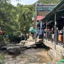 보은장식당 | 서울 근교 계곡식당 안양 예술공원 보은장 아기랑 물놀이 백숙 후기